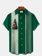 Men's Christmas Funny Graphic Short Sleeve Hawaiian Shirt